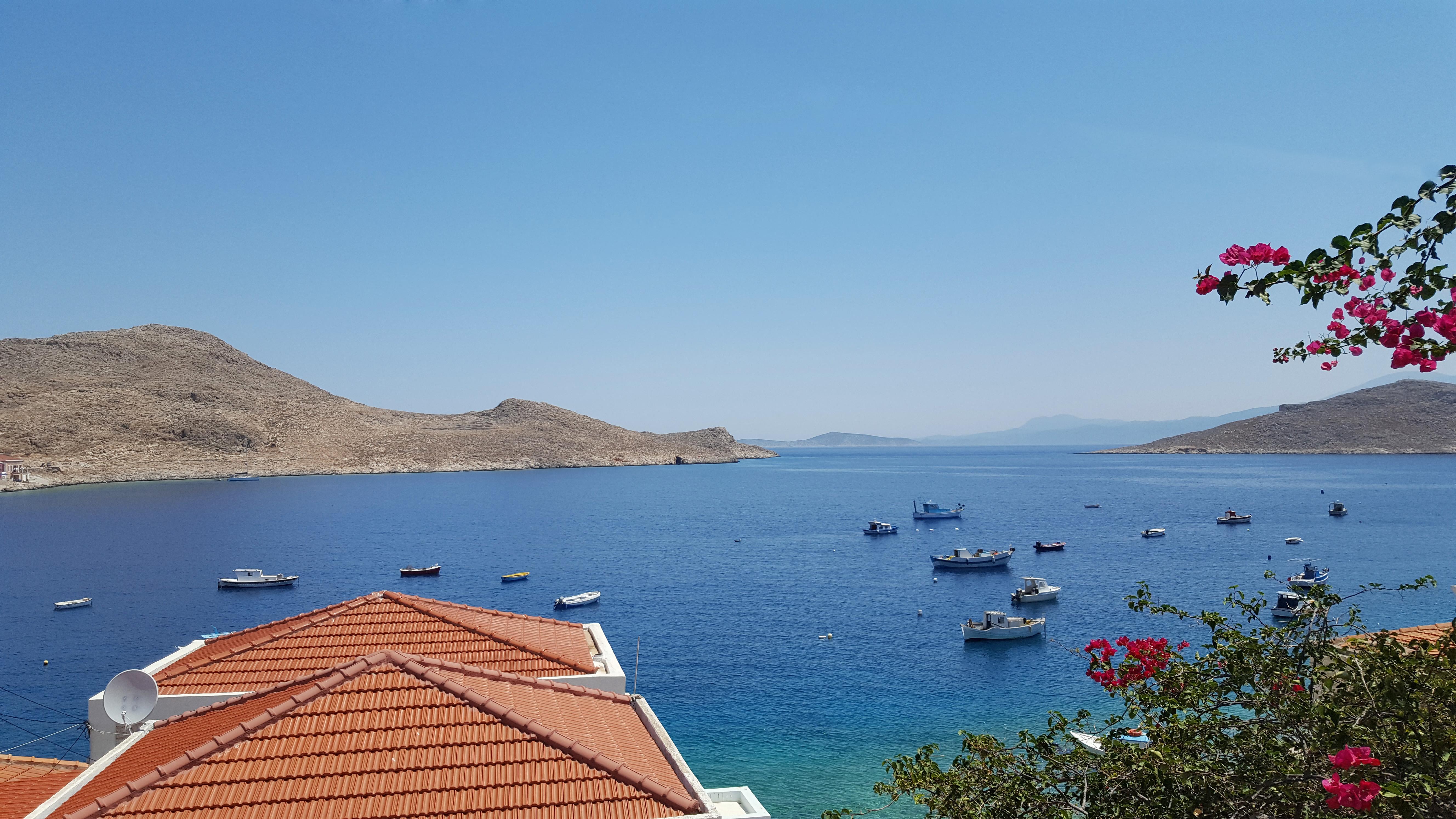 Atlantis Houses Chalki Town Exterior foto
